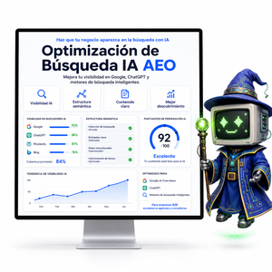 Optimización de Búsqueda con IA AEO para Empresas que Quieren Mayor Visibilidad en Google ChatGPT y Búsqueda Inteligente en la Web - Product Image 1