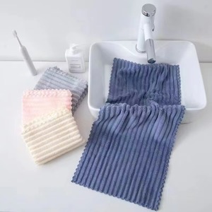 Serviette de toilette tendance pour adultes en coton épais, doux, absorbant, écologique et à séchage rapide, OEM, vente en gros, commandes en gros, coton tissé - Product Image 6