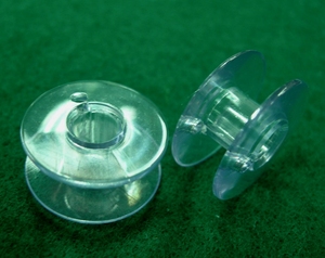 AA0055 <b>Sewing</b> machine plastic bobbin |Clear Plastic <b>Sewing</b> Bobbin <b>Case</b> Round Simple Design for <b>Sewing</b> Machine Accessory - Product Image 3