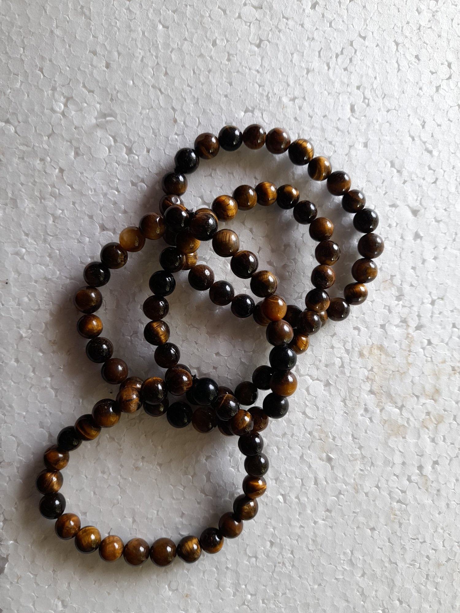 Tiger Eye + Black Obsidian