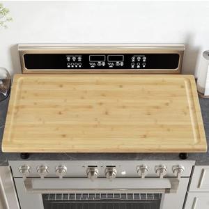 Planche à découper en bois massif naturel de haute qualité avec surface robuste et durable, finition adaptée aux couteaux, idéale - Product Image 3