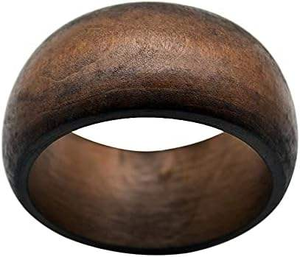 Handmade Wood Cuff Bracelet Natural Wooden Large <b>Bangles</b> Round DIY Natural Wooden Chunky Bracelet Simple <b>Engraved</b> Geometric - Product Image 4