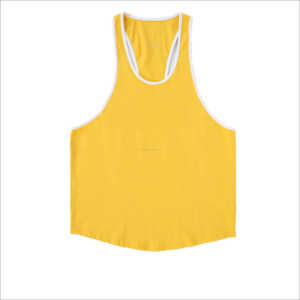 <b>Men's</b> Custom 3D Button Tank <b>Top</b>-New Arrival Plus Size Breathable Quick Dry 100% Cotton Eco-Friendly - Product Image 2
