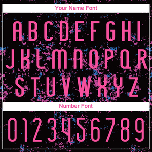 New Arrival Custom Abstract Fragment Art Sublimation <b>Volleyball</b> Uniform Jersey Comfortable Fit Sport <b>Sets</b> Black Pink Light Blue - Product Image 5