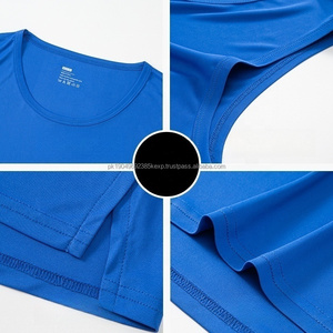 Wholesale Men Sports Tank Top Polyester Breathable Men's Tank Tops Custom <b>Sweat</b> Wicking Quick Dry Basketball Training Gym <b>Vest</b> - Product Image 3