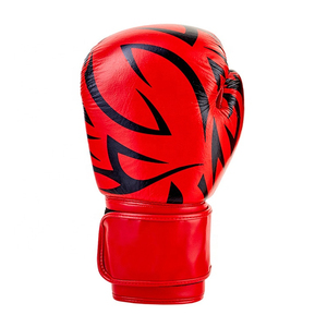 Gants de boxe Sanda personnalisés avec logo, très demandés, pour adultes, professionnels, en PU antidérapant, fermeture à lacets, durables, respirants, 14 oz, unisexe - Product Image 2