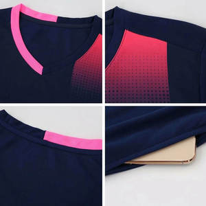 Nouveaux ensembles de maillots de football au design moderne, maillots d'entraînement confortables, uniformes de football à prix bas, meilleures ventes - Product Image 4