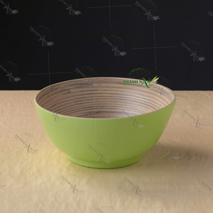 Cuenco reutilizable y compostable de bambú natural 100%, diseño ecológico y clásico para estilos de vida modernos sin residuos - Product Image 3