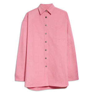 เสื้อเชิ้ตยีนส์ดีไซน์เฉพาะสำหรับผู้ชาย สีสันปรับแต่งได้ แขนสั้น ทันสมัย เสื้อผู้ชาย - Product Image 5