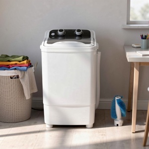 Lave-linge semi-automatique à tambour unique SUDEX 7,5 kg, mini laveuse pulsatoire domestique pour chaussures et vêtements - Product Image 2