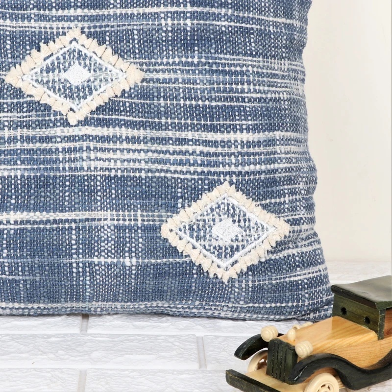 Blue and Ivory