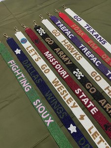 Gameday Beaded Purse Strap, Football <b>Game</b> Day Bag Strap, College Gameday <b>Accessory</b>, Tailgate Purse Strap, <b>Game</b> Day Outfit Gift F - Product Image 2