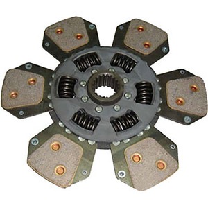 ชุดคลัตช์เหล็กสำหรับงานหนัก Zango Super Steering Co SJ29351 สำหรับอะไหล่รถแทรกเตอร์ พร้อมดุมแบบมีสปริงลดแรงกระแทก น้ำหนัก 1 กก. รับประกัน - Product Image 1