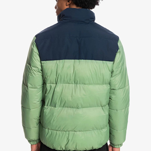 Nouvelles vestes d'hiver matelassées bicolores pour hommes, vente en gros, manteaux d'extérieur matelassés zippés, vestes d'automne en duvet pour hommes, haute qualité - Product Image 2