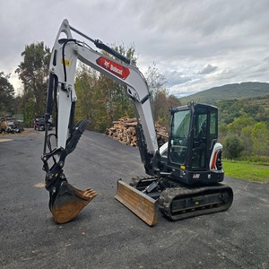 Mini-excavatrice Bobcat E88 en vente, capacité de la benne Bosch Rexroth 4m, garantie 1 an, excellent état, taille compacte, idéale pour le travail - Product Image 3