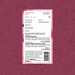 ชาเขียวทีวอย พรีเมี่ยม อัสสัม โรส กลิ่นหอมเย้ายวน ชนิดซองชา 1.8 กรัม x 20 ซอง ชาบริสุทธิ์ 100% ไม่มีสารเติมแต่งหรือสารกันบูด ชาเพื่อสุขภาพ - Product Image 6