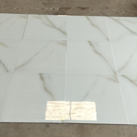 Carreaux de sol en porcelaine émaillée polie 600x600mm, carreaux modernes adhésifs de luxe pour intérieurs