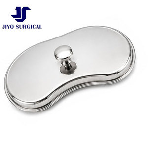 Hospital Grade Stainless Steel Kidney <b>Tray</b> with Lid Medical Surgical Dressing Instrument Collection Dish Autoclavable - Product Image 6
