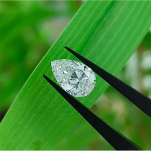 Diamant CVD de forme poire certifié IGI, cultivé en laboratoire, clarté VVS VS, 0,50-4,00 carats, diamant non monté pour bijoux fins - Product Image 3