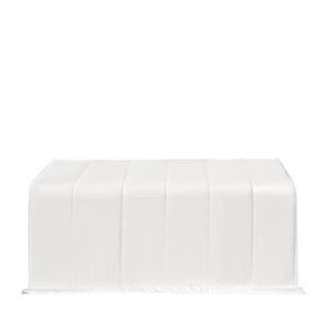 Tettoia in Acciaio per Camper/Roulotte 18FT X 30FT con Copertura in Tessuto PVC 17 oz, Porta Avvolgibile Anteriore, Parete Posteriore Chiusa, Struttura Zincata a 3 Strati - Product Image 4