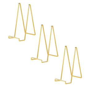 Soportes para bandejas de latón clásicos hechos a mano, de diferentes formas y diseños, utilizados para decoración de hoteles, soporte para platos de latón para mesa. - Product Image 3