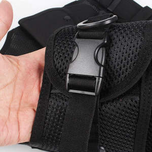 เสื้อเกราะกันกระสุนแบบยุทธวิธีลายพราง 1000D ป้องกันเต็มรูปแบบ สำหรับกิจกรรมกลางแจ้ง พร้อมระบบปลดเร็วแบบ Molle - Product Image 4