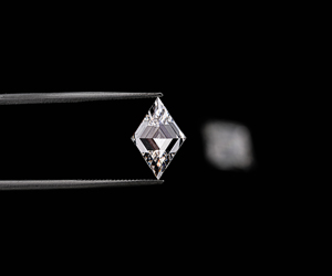 Diamants de laboratoire de 11,0 x 7,3 mm, taille cerf-volant et taille losange, couleur E, pureté VVS, perforés au laser, pour la fabrication de bijoux - Product Image 5