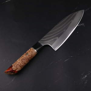 Couteau de cuisine japonais VG10, couteau de chef professionnel de style japonais, couteau de cuisine en acier inoxydable, outil de découpe et de tranchage - Product Image 5