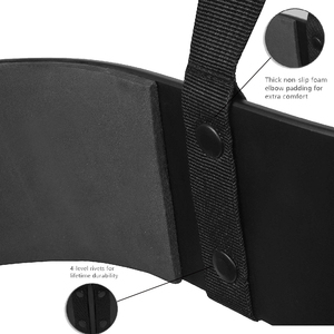 Best Selling Heavy Weightlifting Steel Arm Blaster Factory Price Fitness <b>Strength</b> Bicep Curl Neoprene Adjustable <b>Training</b> - Product Image 5