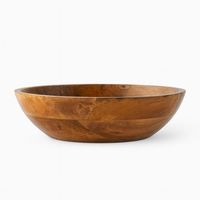 Groothandel houten salade schaal - rond MT Exports merk, geschikt voor feestjes en keuken, vaatwasserbestendig, handgemaakt, klassiek design