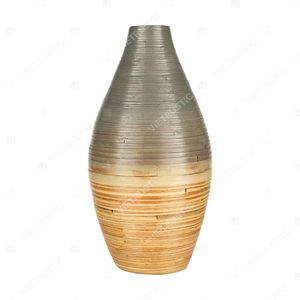 Ensemble de vases Vietrustic en bambou tressé, vases sur pied et vases de table pour la décoration de chambre - Product Image 6