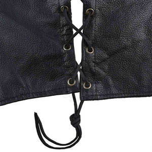 Chaleco de Mujer de Cuero Genuino de Alta Calidad con Cierre de Cremallera, Transpirable y Resistente al Viento - Precio Razonable - Product Image 4