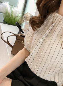 Blusas casuales de manga larga para mujer, camisas huecas, tops sexys, midi, estilo coreano vintage, cintura natural, encaje - Product Image 6