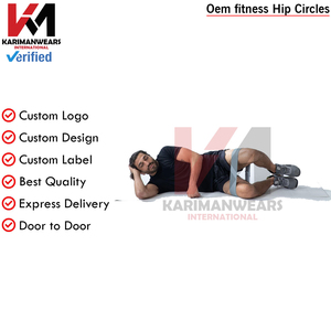 Glute Activation Hip Circle Men Women Gym Resistance Band Booty Training Fitness Workout OEM Supplier - Product Image 5
