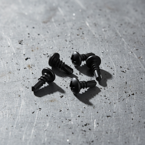 Tornillos de Anclaje para Concreto PDC de Alta Resistencia con Cabeza Plana - Acero al Carbono con Recubrimiento Negro, Accionamiento Phillips, Rosca Estándar, Grado 4.8 6.8 - Product Image 1
