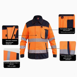 El servicio profesional garantiza que esta ropa de seguridad para la construcción, procedente de un exportador mayorista, cumpla con los estándares de suministro global de élite. - Product Image 2