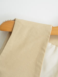 Gilets et vestes décontractées pour femmes, couleur kaki, col en V, boutonnées, respirantes, sans manches, avec poches à rabat – Grande Vente - Product Image 5