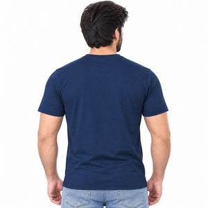 T-shirt épais 240 GSM en jersey de coton, imprimé numérique sur le devant, coupe classique, manches courtes, respirant, écologique, décontracté pour homme - Product Image 3