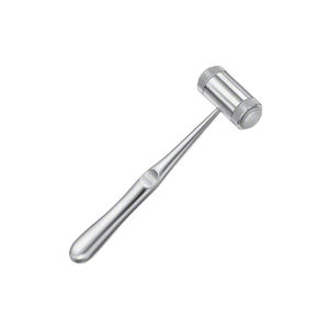 Maillet dentaire MEAD de qualité supérieure, 190 mm (7,12 po) de long, diamètre 20 mm, en acier inoxydable, 350 g (160 g), approuvé CE par Grip Surgical - Product Image 3