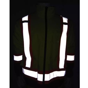 Chaqueta de Seguridad Reflectante de Alta Visibilidad, Impermeable, Ropa de Trabajo de Alta Visibilidad, Cortavientos para Construcción, Tráfico, Seguridad Vial, Impermeable - Product Image 6
