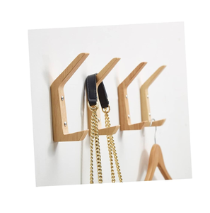 Top Demanding & Most Selling Wooden Wall hooks Antique Design For Wall Purse Umbrella Caps Hanging Holder 4 Pcs In Sale - Product Image 1