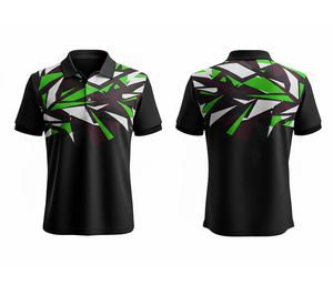 เสื้อโปโลแบบซับลิเมชั่นสีสันสดใสสั่งทำได้ตามต้องการ ผู้ผลิตขายส่ง ตะเข็บทนทาน สำหรับผู้ชาย ผู้หญิง และเยาวชน แห้งเร็ว ระบายอากาศได้ดี - Product Image 3