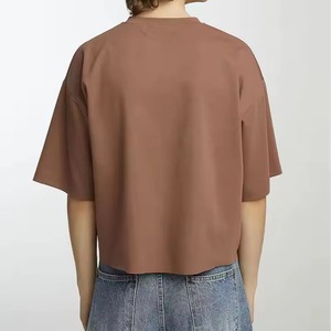 Camiseta Premium para Hombre, Personalizada con Logotipo Frontal, Estilo Vintage, Corte Recto, 100% Algodón, Lavado Ácido, Estilo Urbano, Secado Rápido y Transpirable - Product Image 5