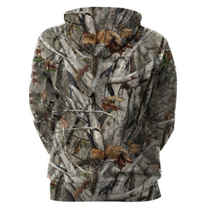 Sudadera con Capucha de Camuflaje Unisex Personalizada, Transpirable, de Secado Rápido, con Forro Polar, Sudadera Deportiva con Estampado 3D para Exteriores - Product Image 2