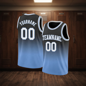 Camiseta de baloncesto sublimada personalizada, negra y roja, sin mangas, corte deportivo, para adulto - Product Image 3