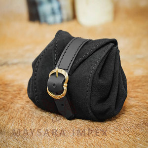 กระเป๋าใส่เหรียญยุคกลางแบบทำมือ ปรับแต่งได้ ผลิตจากหนังแท้คุณภาพสูง - Product Image 4