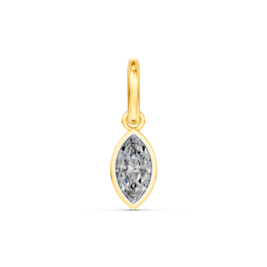 Colgante de Oro Sólido de 10K, 14K, 18K Personalizado con Diamante de Laboratorio, Certificado IGI, Fabricante de Joyería Fina Ética, Venta al por Mayor RJC OEM ODM PD401410 - Product Image 1