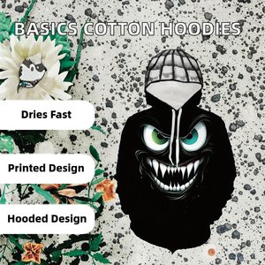 Sweat à capuche basique pour homme en molleton, mélange de coton, uni, décontracté, pour l'hiver, respirant, séchage rapide, coupe confortable, style streetwear quotidien - Product Image 4
