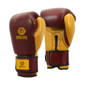Gants de boxe en cuir de haute qualité, fabrication professionnelle, vente en gros, entraînement, évacuation de l'humidité, personnalisables, unisexes - Product Image 1