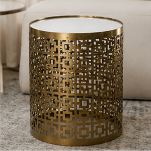 METAL <b>TABLE</b> FOR HOME DECOR FURNITURE MODERN <b>SOFA</b> <b>SIDE</b> <b>TABLE</b> GLASS TOP TEA <b>TABLE</b> - Product Image 4